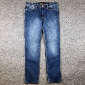 DUER Jeans Mens 34x32 Blue L2X Slim Fit Stretch Performance Denim Pants